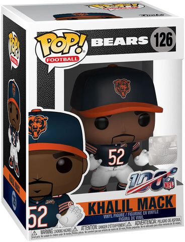 Figurine Funko Pop! N°126 - NFL : Bears - Khalil Mack